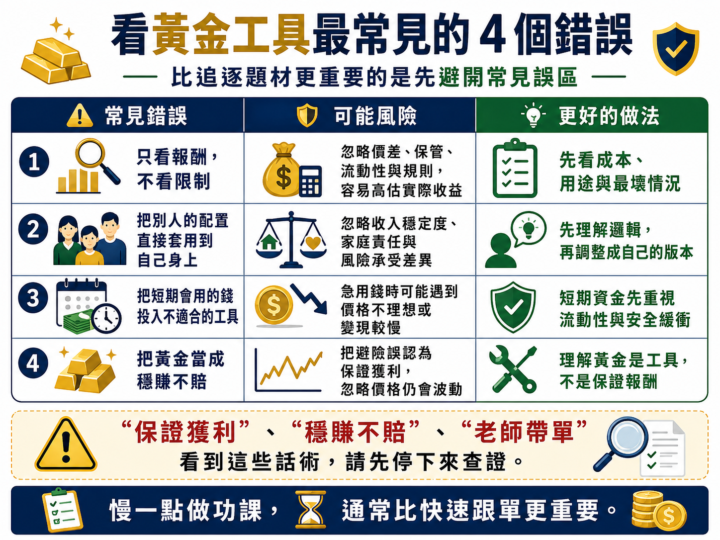 黃金與避險資產概念插圖,第 5 張
