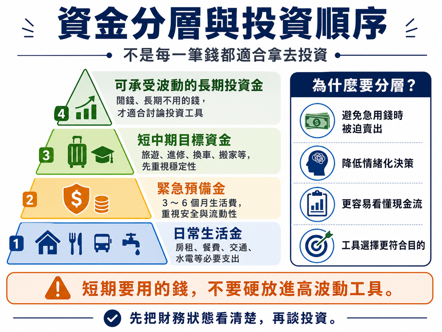 投資前檢查清單示意圖，第 3 張
