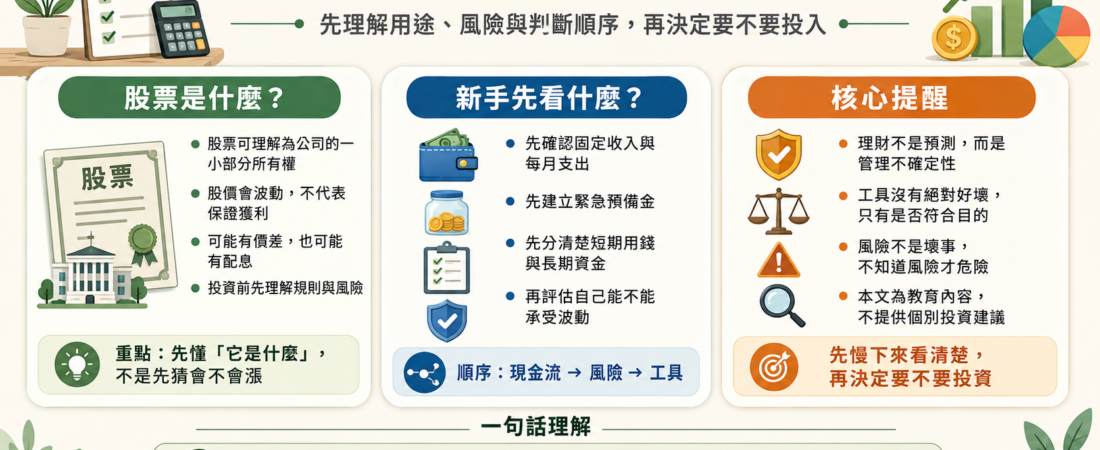 股票是什麼?投資新手入門教學