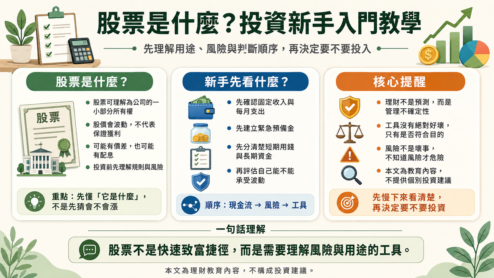 股票是什麼?投資新手入門教學